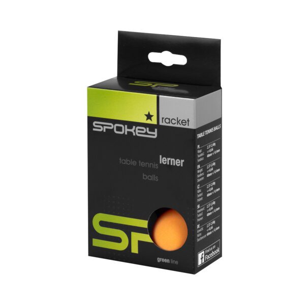 Tafeltennisballen oranje voor beginners - Spokey LERNER 1*