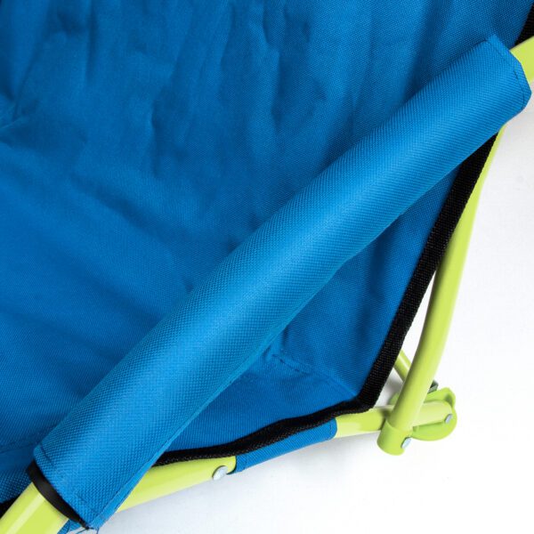 Vouwstoel blauw voor buiten en kamperen - Spokey PANAMA