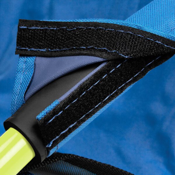 Vouwstoel blauw voor buiten en kamperen - Spokey PANAMA