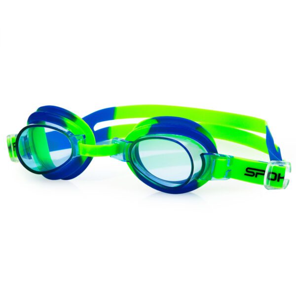 Zwembril voor kinderen groen met anti-fog - Spokey JELLYFISH