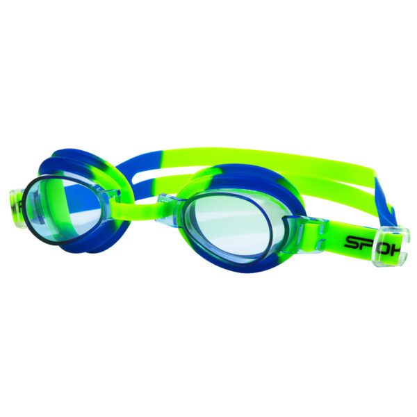 Zwembril voor kinderen groen met anti-fog - Spokey JELLYFISH