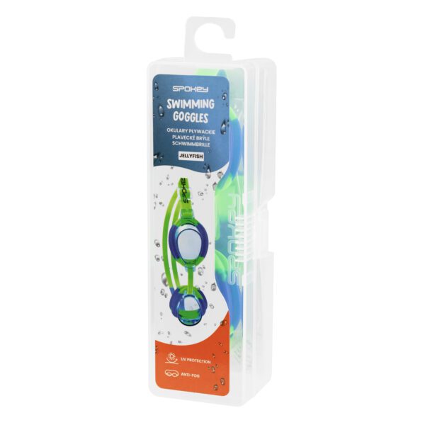 Zwembril voor kinderen groen met anti-fog - Spokey JELLYFISH