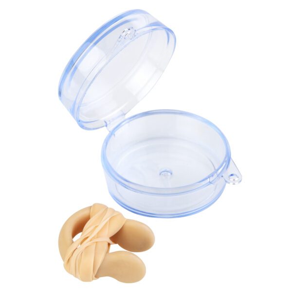 Zwem neusclips met strap transparant - Spokey PELAMIS