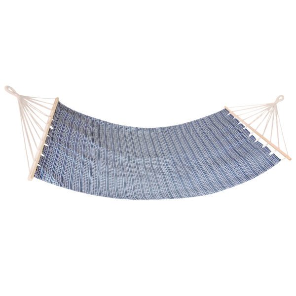 Tweepersoons hangmat blauw (200 x 100 cm) - Spokey Zuni