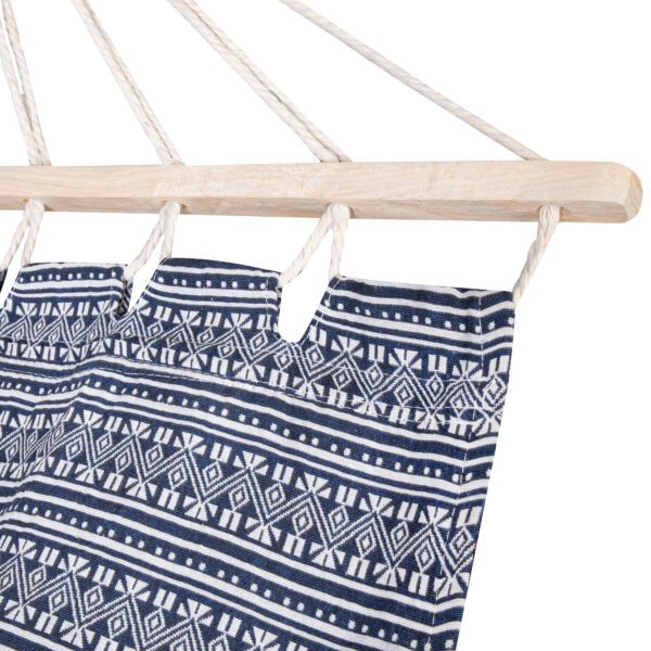 Tweepersoons hangmat blauw (200 x 100 cm) - Spokey Zuni