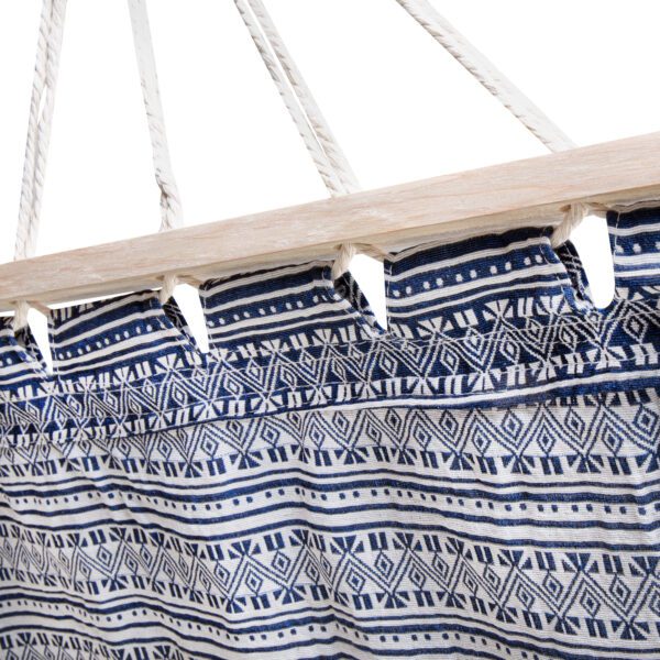 Tweepersoons hangmat blauw (200 x 100 cm) - Spokey Zuni