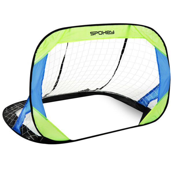 Set van zelfontplooibare voetbaldoelen groen 120x80 cm - Spokey GOALKEEPER II