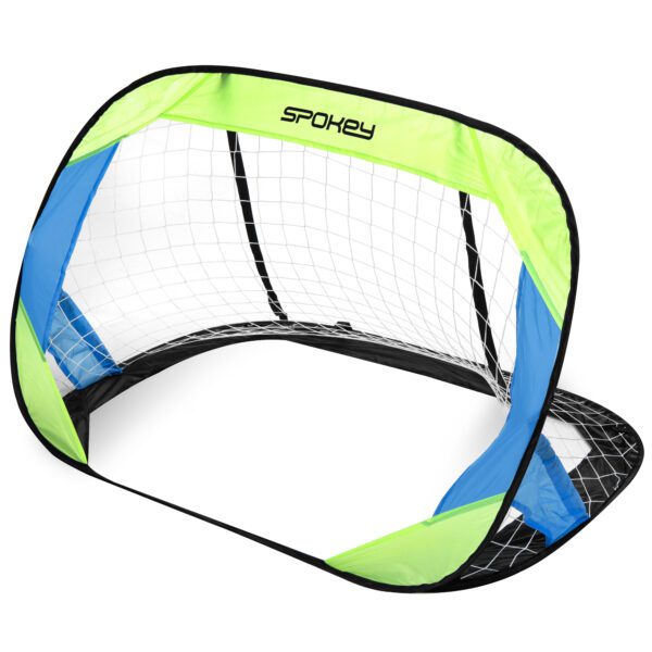 Set van zelfontplooibare voetbaldoelen groen 120x80 cm - Spokey GOALKEEPER II