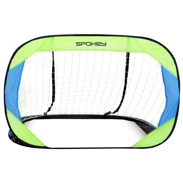 Set van zelfontplooibare voetbaldoelen groen 120x80 cm - Spokey GOALKEEPER II