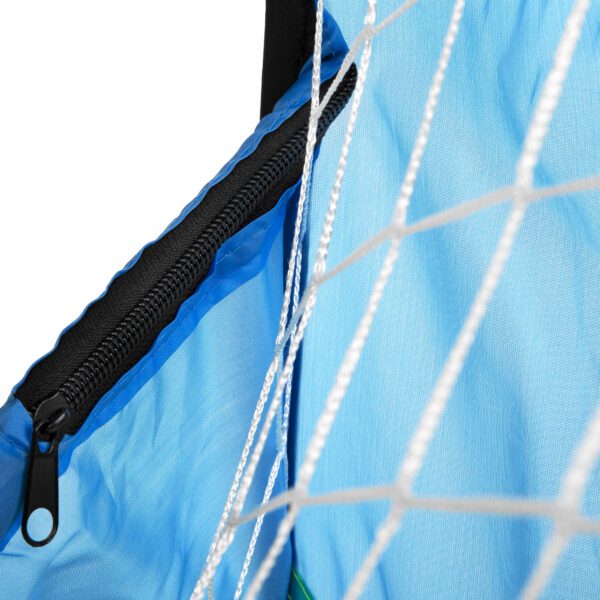 Set van zelfontplooibare voetbaldoelen groen 120x80 cm - Spokey GOALKEEPER II