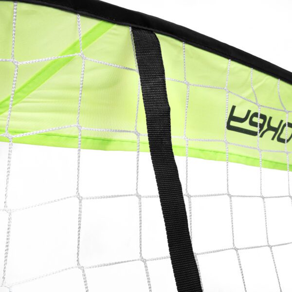Set van zelfontplooibare voetbaldoelen groen 120x80 cm - Spokey GOALKEEPER II