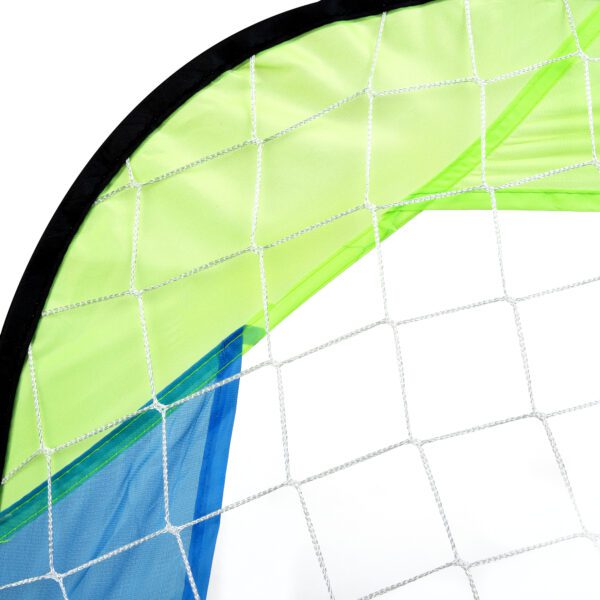 Set van zelfontplooibare voetbaldoelen groen 120x80 cm - Spokey GOALKEEPER II