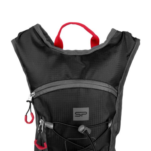 Fietsrugzak zwart 5L met reflecterende elementen - Spokey FUJI