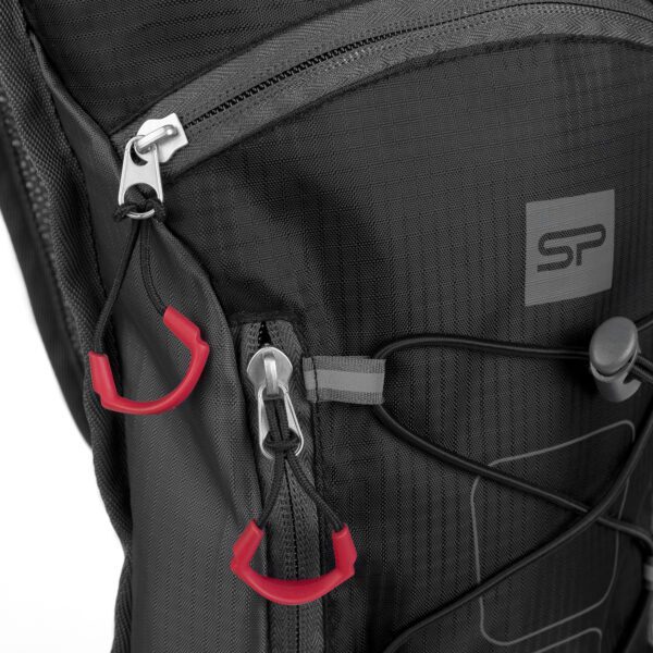 Fietsrugzak zwart 5L met reflecterende elementen - Spokey FUJI