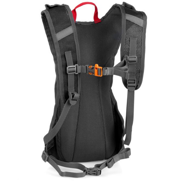 Fietsrugzak zwart 5L met reflecterende elementen - Spokey FUJI