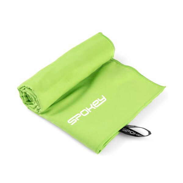 Sneldrogende strandhanddoek 80x150cm groen - Spokey SIROCCO