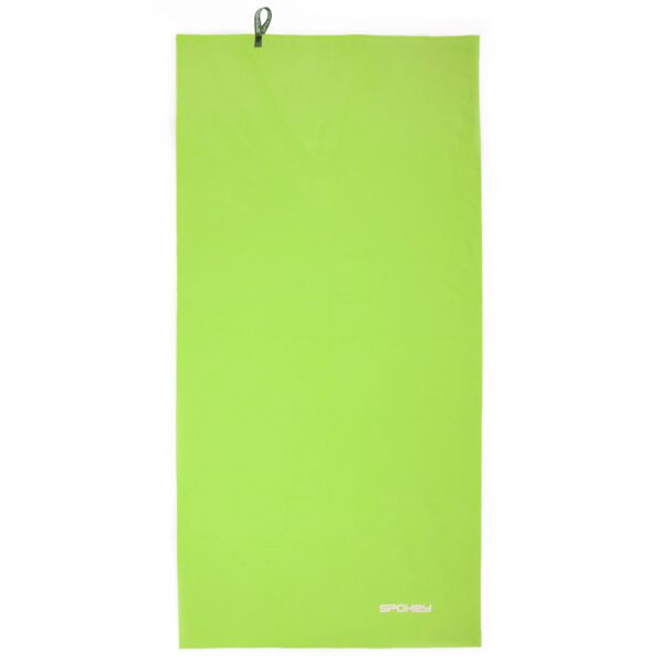Sneldrogende strandhanddoek 80x150cm groen - Spokey SIROCCO