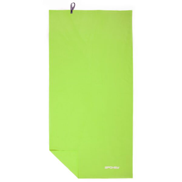 Sneldrogende strandhanddoek 80x150cm groen - Spokey SIROCCO