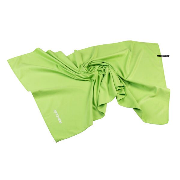 Sneldrogende strandhanddoek 80x150cm groen - Spokey SIROCCO