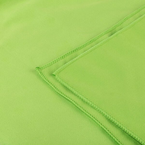 Sneldrogende strandhanddoek 80x150cm groen - Spokey SIROCCO