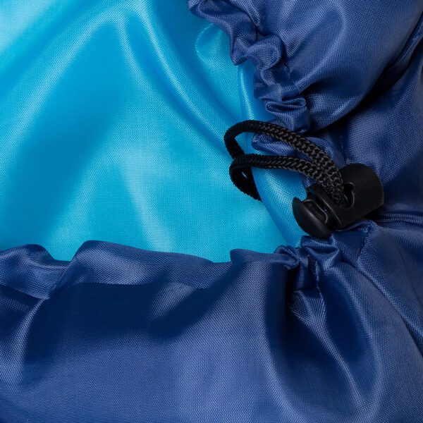 Mummy slaapzak blauw 220 cm voor camping - Spokey GLOBTROTTER