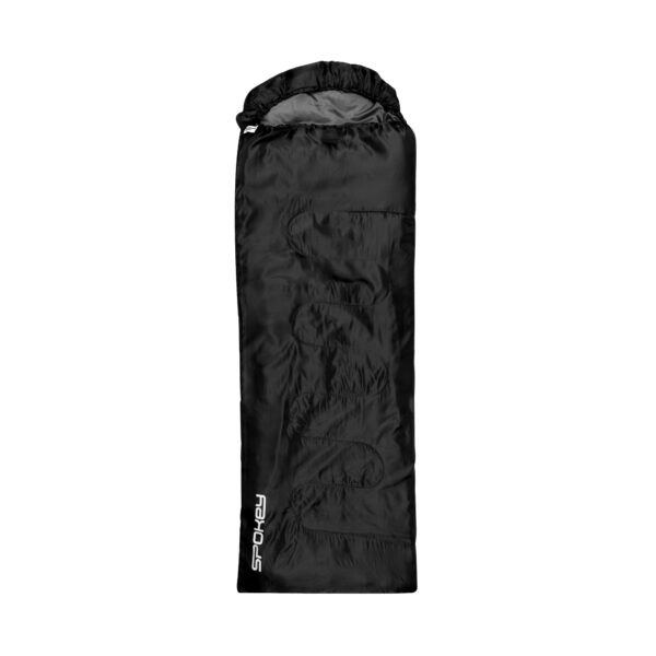 Lichte slaapzak voor kamperen zwart 220 cm - Spokey MONSOON