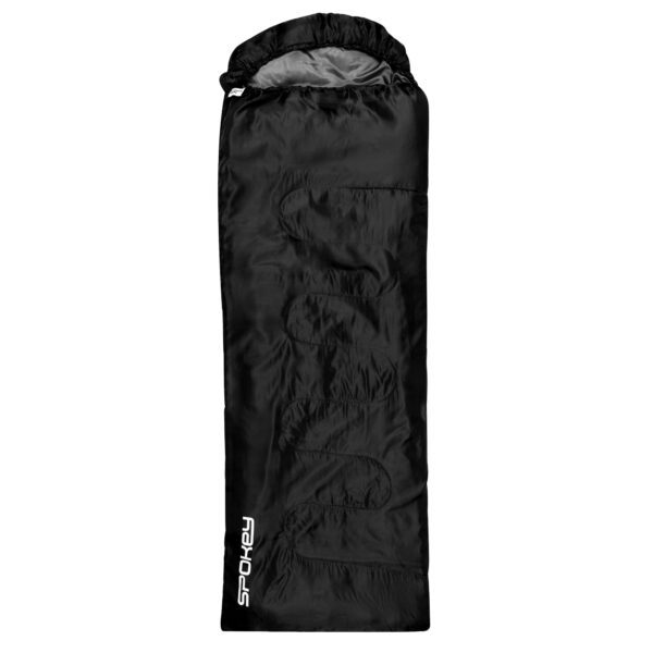 Lichte slaapzak voor kamperen zwart 220 cm - Spokey MONSOON