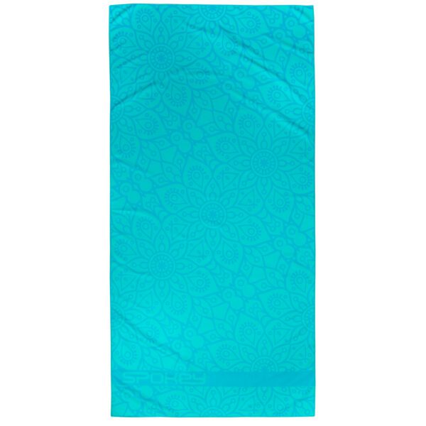 Strandhanddoek turquoise 80x160 cm - Spokey MANDALA TOWEL