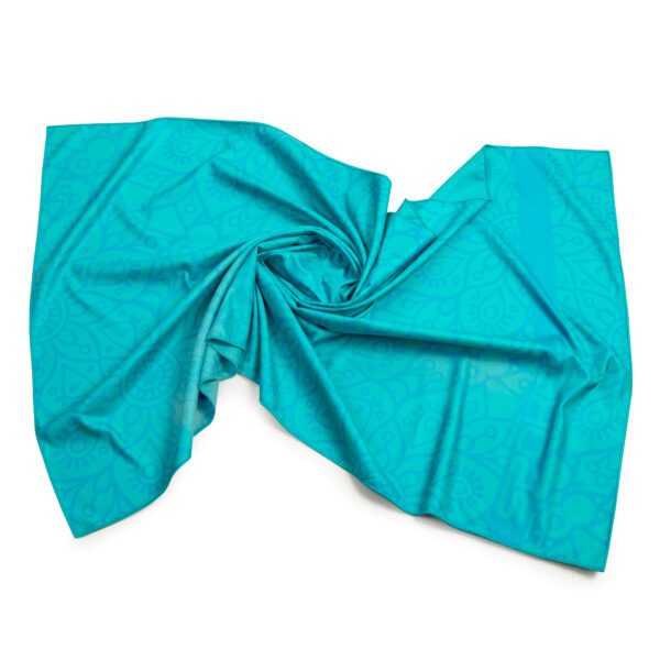 Strandhanddoek turquoise 80x160 cm - Spokey MANDALA TOWEL