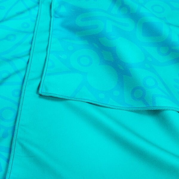 Strandhanddoek turquoise 80x160 cm - Spokey MANDALA TOWEL