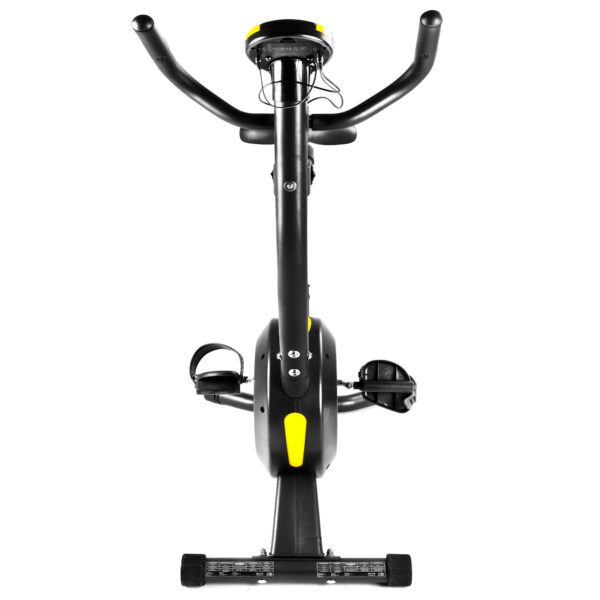 Hometrainer met display - Weerstand 3.5 kg - Zwart / Geel - Spokey Raptor
