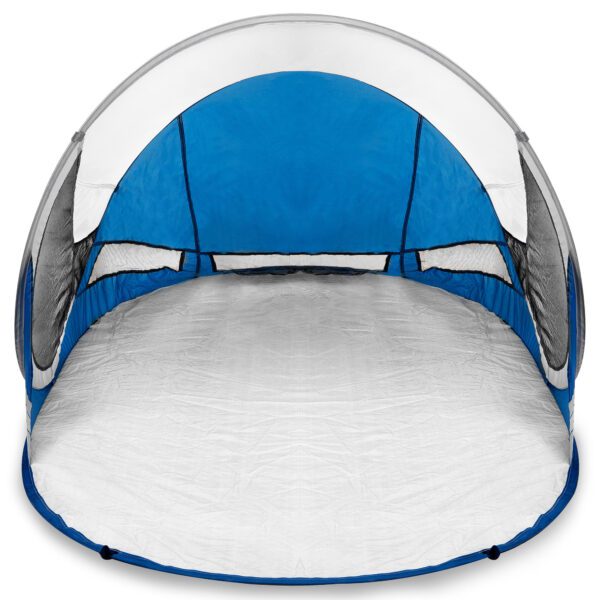 Stratus strandtent blauw - Spokey STRATUS Parawan plażowy BG