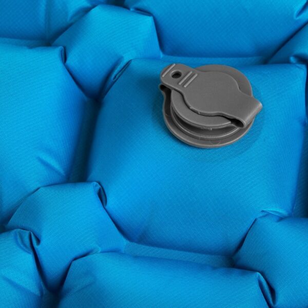 Ultralicht luchtbed blauw met unieke pomp - Spokey AIR BED