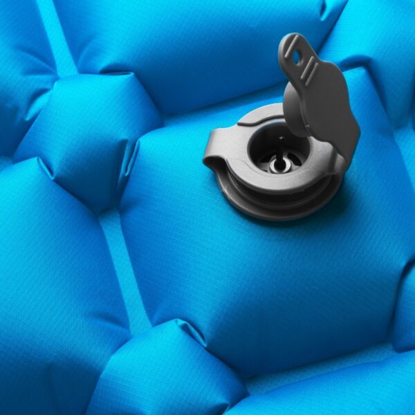 Ultralicht luchtbed blauw met unieke pomp - Spokey AIR BED