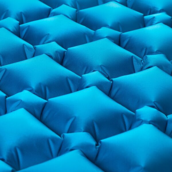 Ultralicht luchtbed blauw met unieke pomp - Spokey AIR BED
