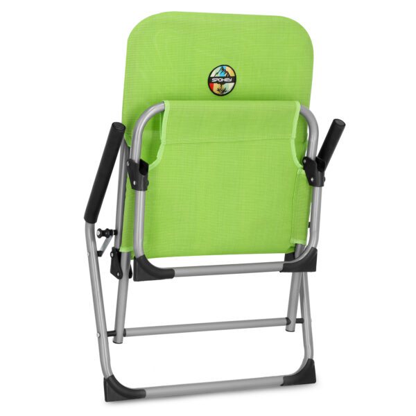 Comfortabele campingstoel blauw - Spokey BAHAMA