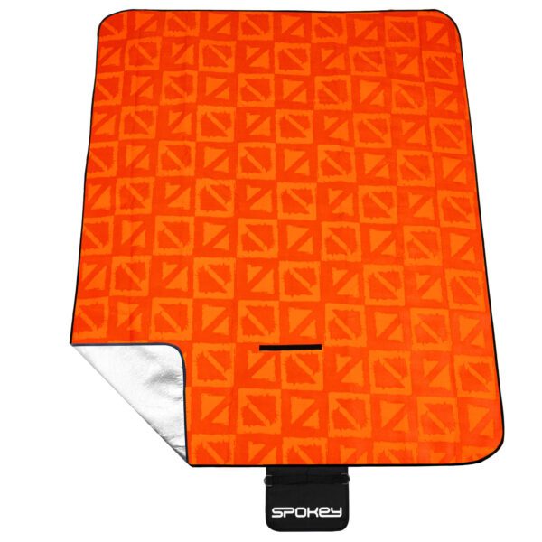 Zachte oranje picknickdeken 180x150 cm - Spokey PICNIC APRICOTE