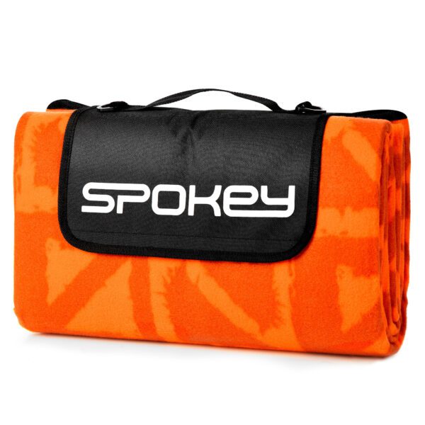 Zachte oranje picknickdeken 180x150 cm - Spokey PICNIC APRICOTE