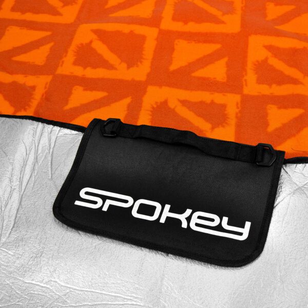 Zachte oranje picknickdeken 180x150 cm - Spokey PICNIC APRICOTE