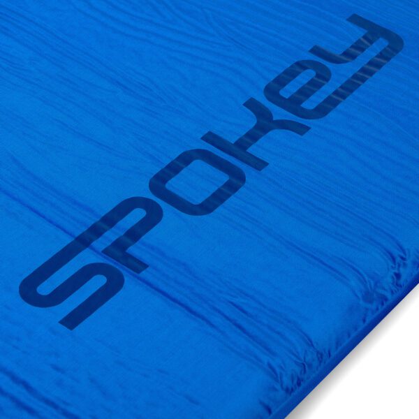 Zelfopblaasbare slaapmat blauw 180x50cm R-Value 3.6 - Spokey SAVORY