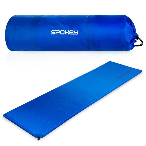 Zelfopblaasbare slaapmat blauw 180x50cm R-Value 3.6 - Spokey SAVORY