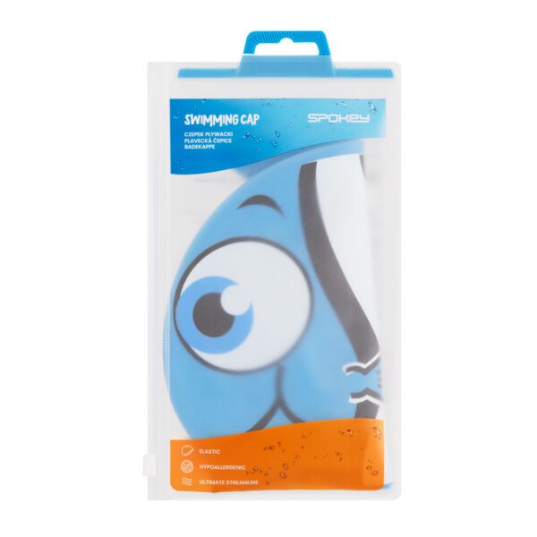Turquoise silicone badmuts voor kinderen - Spokey RYBKA MARLIN