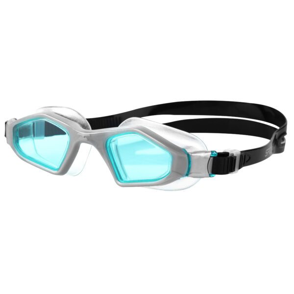 Zilveren zwembril Spokey RAMB met anti-fog en UV-bescherming - Spokey RAMB