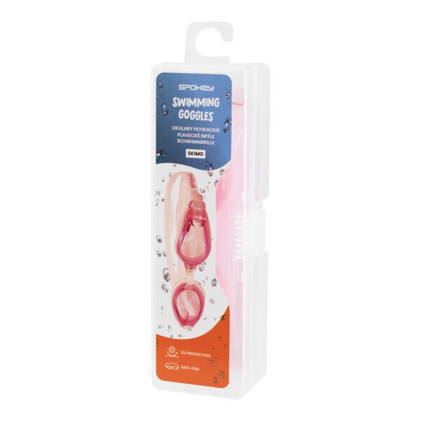 Zwembril roze Spokey SKIMO met Anti-Fog en UV-bescherming - Spokey SKIMO