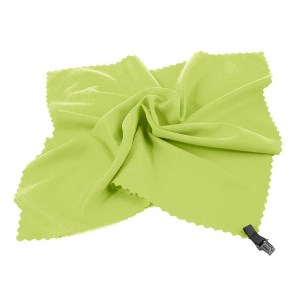Sneldrogende strandhanddoek 40x40cm groen - Spokey NEMO