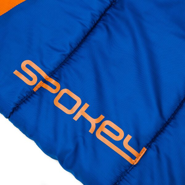 Slaapzak Spokey OUTLAST 220x75 cm - oranje, mummy/envelope, voor lente-zomer
