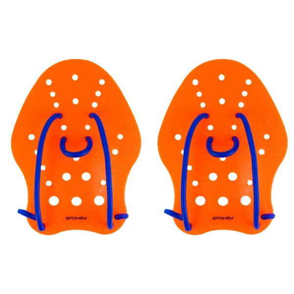 Handpaddles voor zwemmen oranje L - Spokey DIGIT