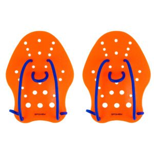 Handpaddles voor zwemmen oranje L - Spokey DIGIT Handpaddles voor zwemmen oranje L - Spokey DIGIT