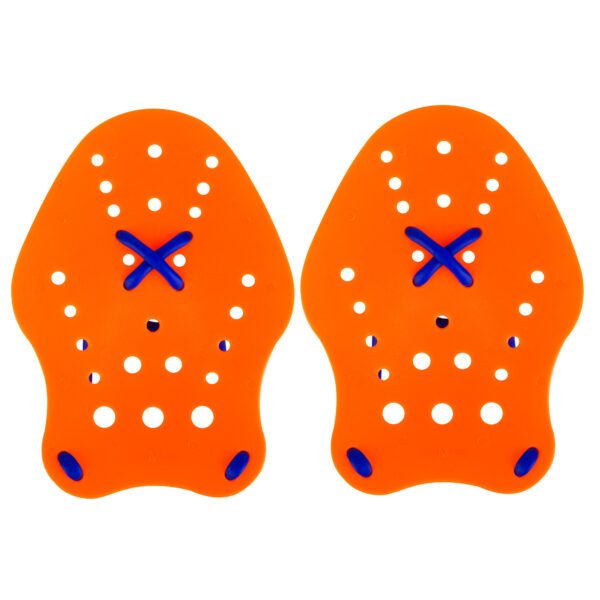 Handpaddles voor zwemmen oranje L - Spokey DIGIT