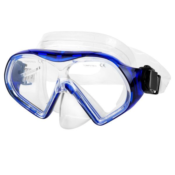 Snorkelset met masker blauw - Spokey CELEBES